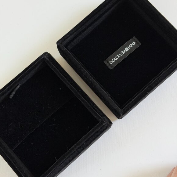 Dolce & Gabbana Logo vintage style earrings clips - Picture 3 of 5